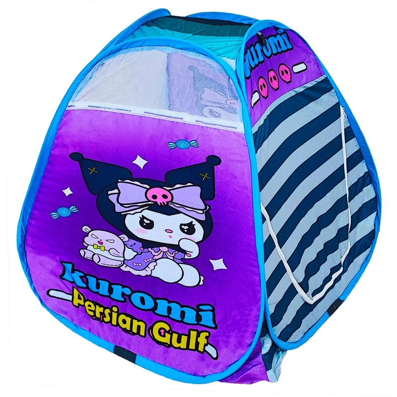 چادر بازی کودک کرومی سایز 2 کد KDK-Kuromi-01