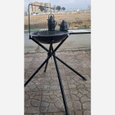 باربیکیو و آتشدان همراه بادبزن مناسب تفریح ،باغ ،ویلا(پس کرایه )