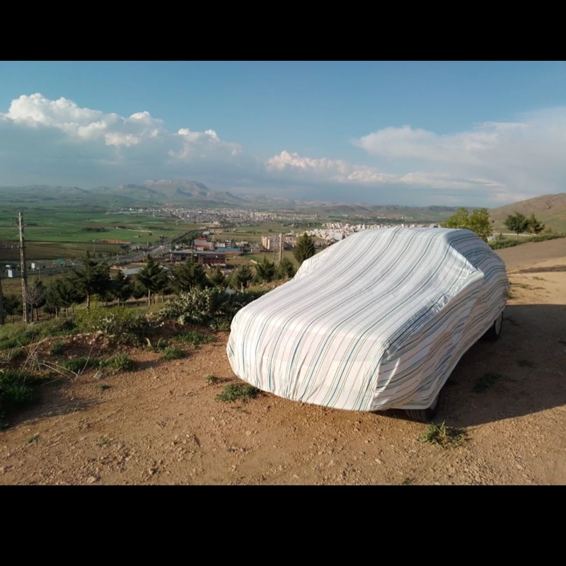 چادر نخی پنبه ای ماشین ضد سرقت دو دور دوخت پراید پژو سمند ال 90 رانا پارس پژو 405 ساینا تیبا 206 کوییک