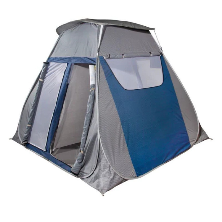 چادر مسافرتی کمپینگ8 نفره جنس برنو دارای توری پشه بند ضد آب کف ضخیم سایباندار
