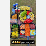 میز سفری مدل استراکچر فایبر گلاس مسلم