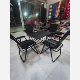 میز و صندلی مسافرتی تاشو (ست چهار نفره)