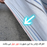 چادر خودرو مدل دور دوخت شده مناسب برای BMW 520