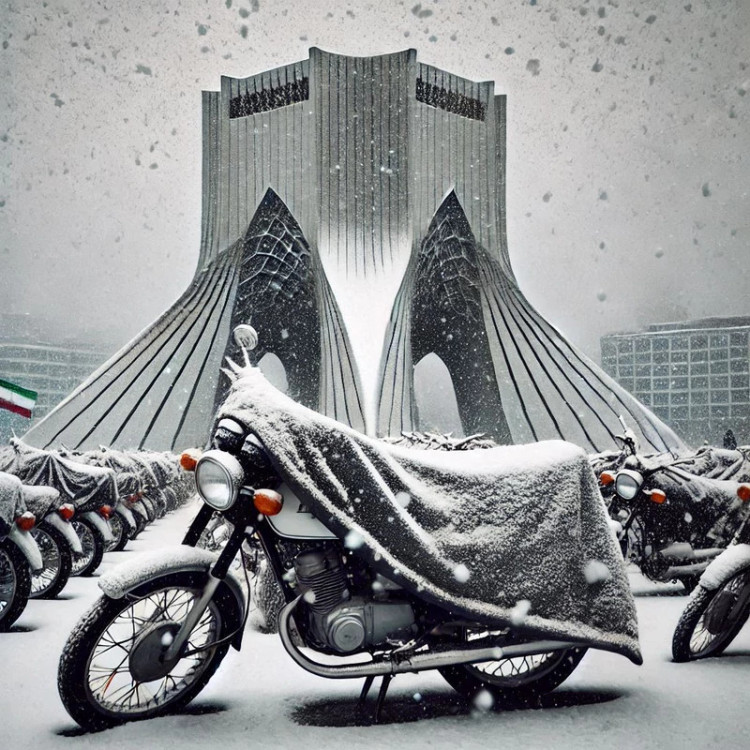 چادر موتور سیکلت رویال اسپرت مدل شمعی مناسب برای موتور سیکلت هوندا PCX
