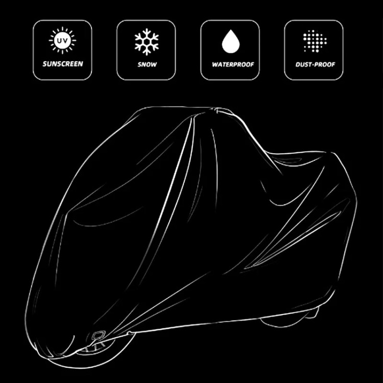 چادر موتور سیکلت رویال اسپرت مدل ضدآب مناسب برای Pishro RX 175