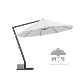 سایبان چتری گرد 3 متری پایه بغل
