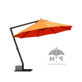 سایبان چتری گرد 3 متری پایه بغل