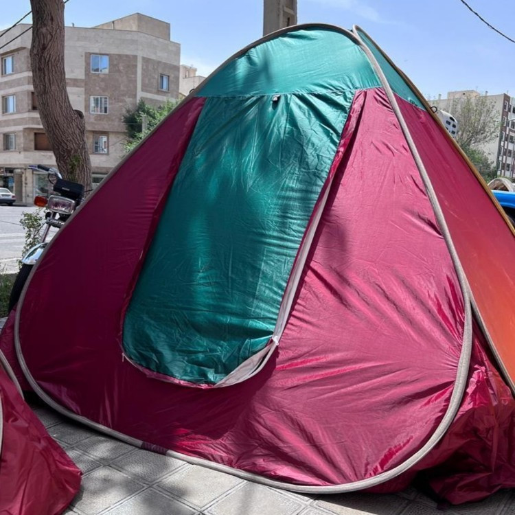 چادر مسافرتی 8 نفره مدل مدل ضدآب نانو شمعی