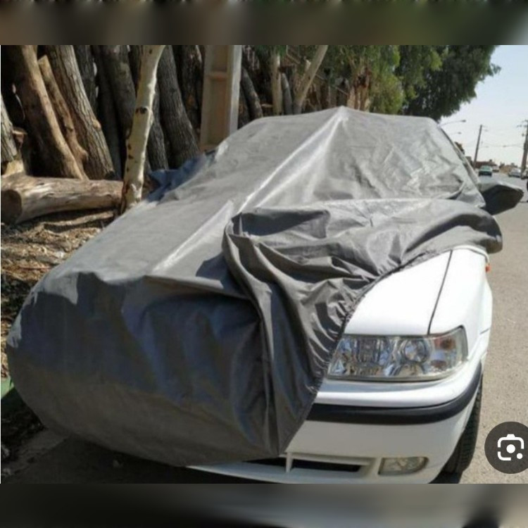 چادر خودرو مدل چهار فصل ضداب سایز XL مناسب برای شاهین و تارا