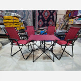ست ۴ عددی صندلی مسافرتی( با میز)