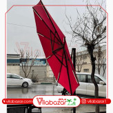 سایبان باغی پایه کنار دایره قطر 4 متر 360 درجه (آلمینیوم) (هزینه ارسال با مشتری گرامی به صورت پس کرایه)