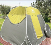 چادر مسافرتی ضد آب 12 نفره مکعبی اسکلتی تک درب