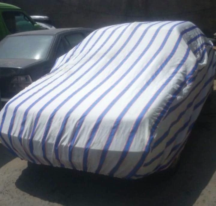 چادر ماشین برزنتی نخی مقاوم به آفتاب با ضخامت خیلی خوب مخصوص آریو ( زوتی z300 )