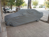 چادر ماشین نخی پشت کرکی مخصوص ام وی ام ایکس 22 (MVM X22 ) (داخل پنبه ای، ضد خش و مقاوم به آفتاب)