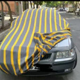 چادر ماشین نخی پشت کرکی مخصوص نیسان قشقایی QASHQAI (داخل پنبه ای، ضد خ