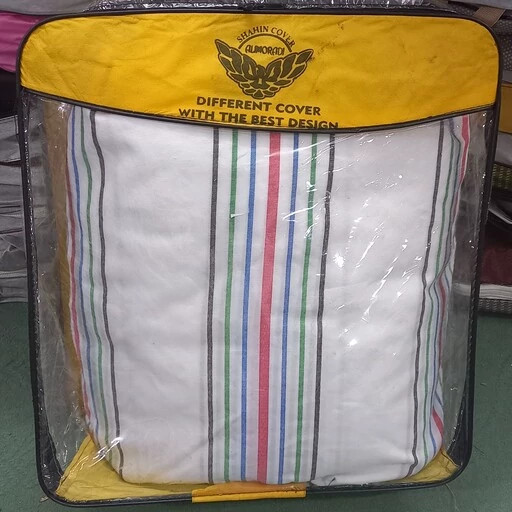 چادر ماشین نخی با ضخامت متوسط (برزنتی و مقاوم به آفتاب) مخصوص پیکاپ دو کابین ایسوزو دی مکس D MAX