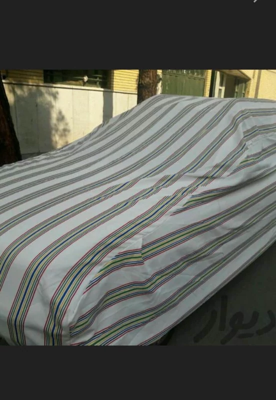 چادر ماشین نخی پشت کرکی مخصوص لاماری ایما هیبرید (داخل پنبه ای، ضد خش و مقاوم به آفتاب)