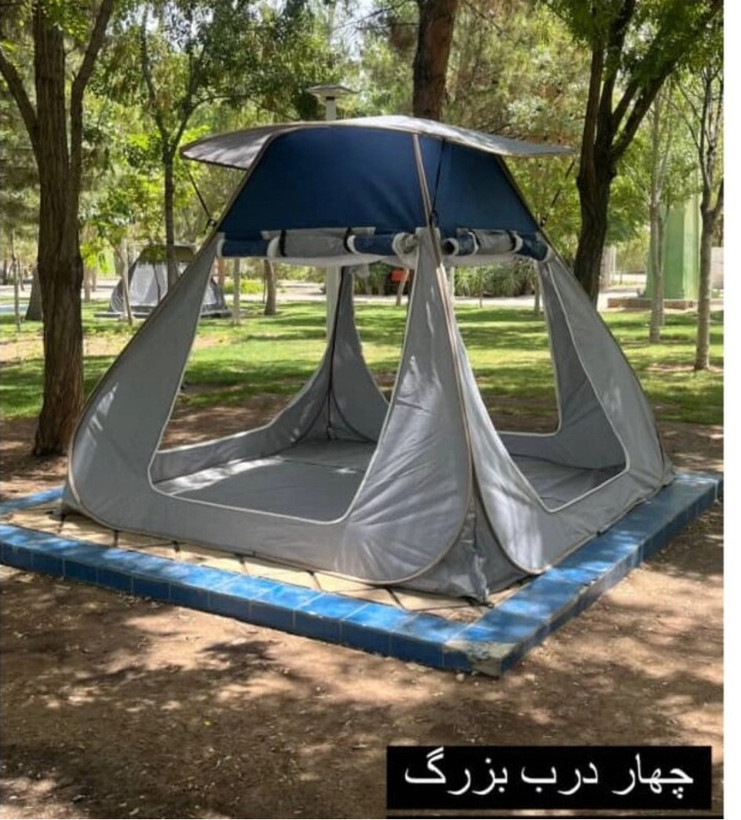 چادر مسافرتی 8 نفره ( 2 پنجره ، 4 درب ، سانروفدار)