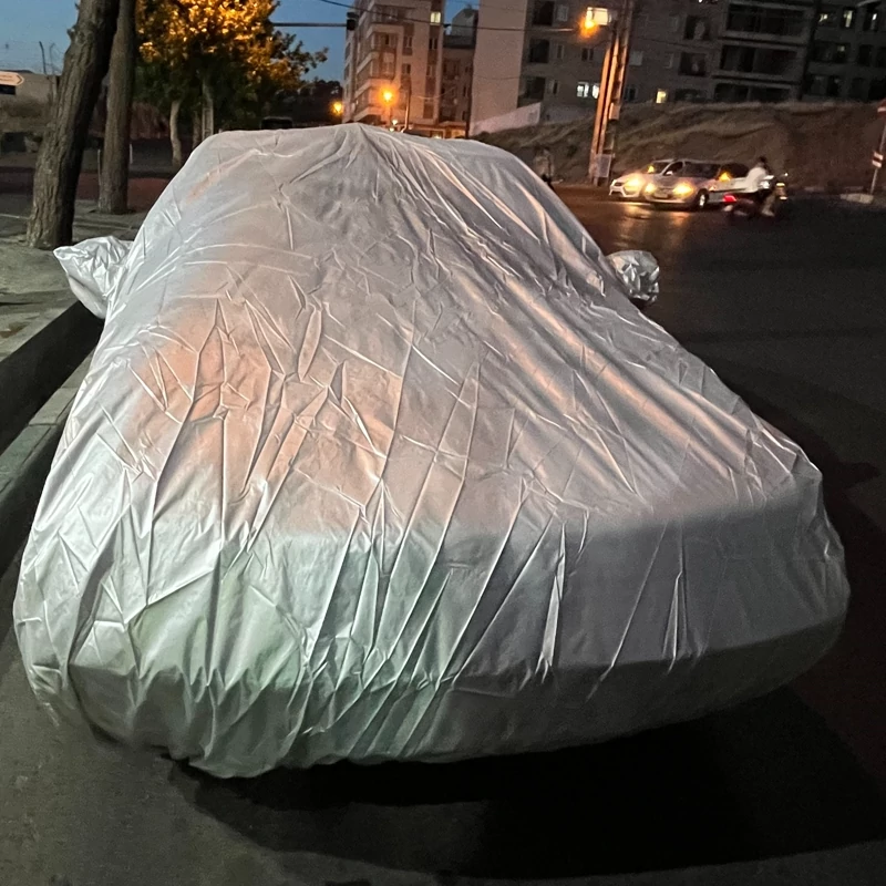 چادر شمعی نانو ضد آب و آفتاب با جای آینه مناسب پرشیا سمند دنا تارا و سواری های سدان