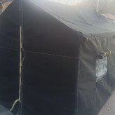 چادر خیمه عشایری خیمه 2 در 3 جنس برزنتی و لوله گاز همراه با جای لوله بخاری صد درصد ضد آب