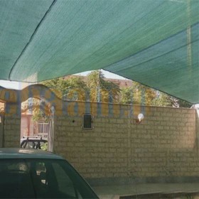 شید سایبان 80 درصد سایز 4 در 3 با دوخت و حلقه