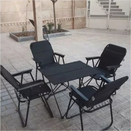 صندلی تاشو مسافرتی 4 نفره اتروپاد مدل APD 4