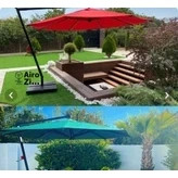 چتر و سایبان پایه کنار قطر 4 چادر طبیعت