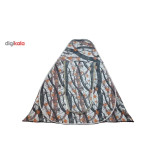 چادر مسافرتی 8 نفره فنری طرح درختی کد 1090