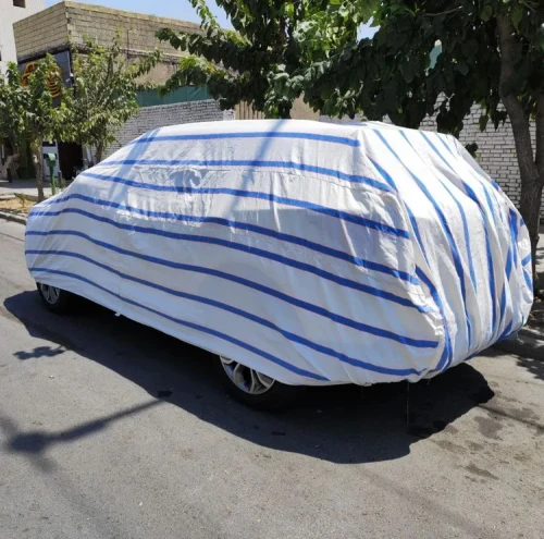 چادر سانتافه نخی پشت ضد خش پرزدار