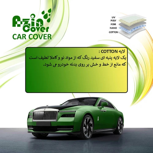 چادر خودرو آذین کاور مدل MULTILAYER مناسب برای شاهین