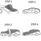 چادر خودرو آذین کاور مدل AZINPRO مناسب برای کلوت