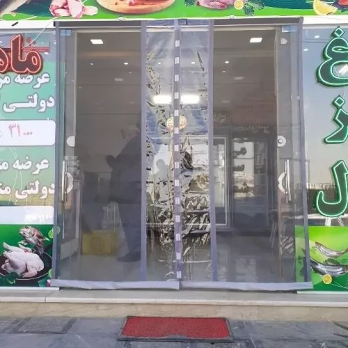 پرده توری مغناطیسی مدل تور پلاس 120 در 240 کاری بادوام برای مکانهای پرتردد ضمانتی